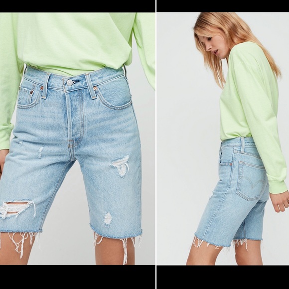 Aritzia X Levi’s 501 Bermuda shorts - Picture 3 of 8
